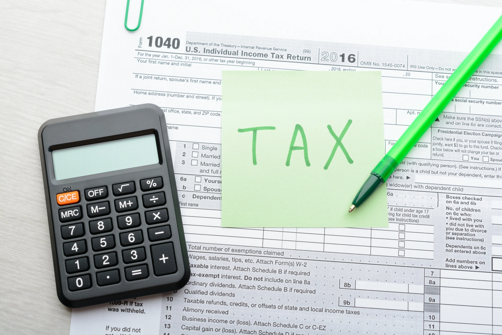 Personal Tax Compliance